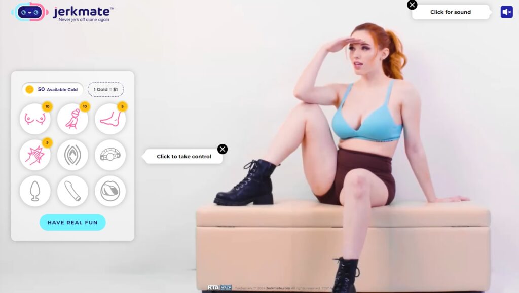 JerkMate Amouranth Peli