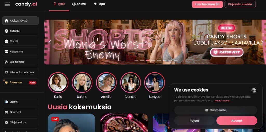 CandyAI arvostelu ja kokemuksia